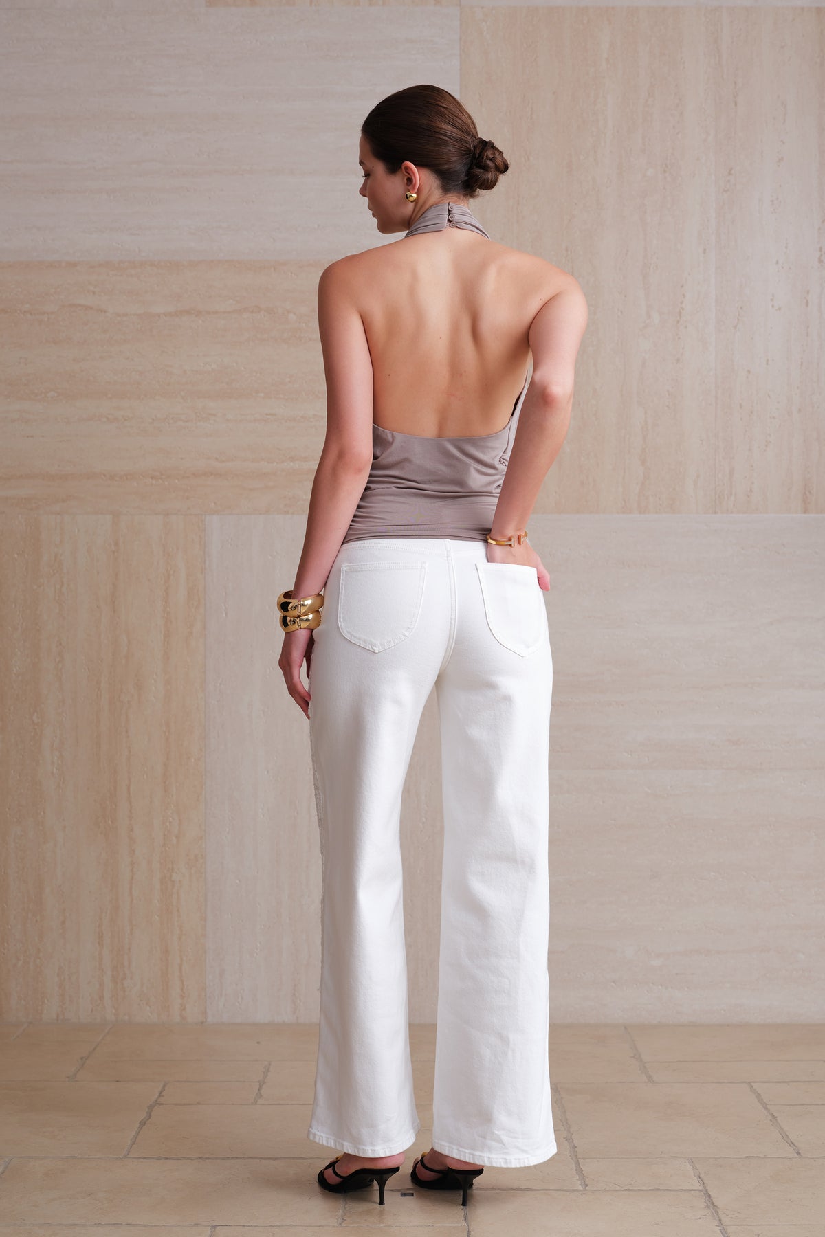 NEW YORK HIGH RISE WIDE LEG FULL PANTS BYW8436