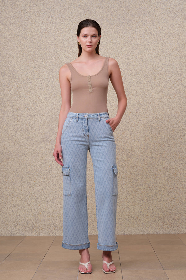 HONG KONG STRAIGHT ANKLE JEANS BYT5369