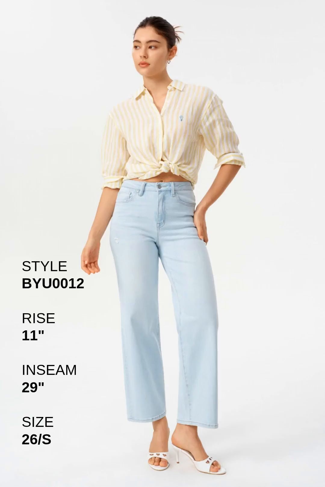 BRIAR HIGH RISE TAPERED BYU0012 Fashion Product Video