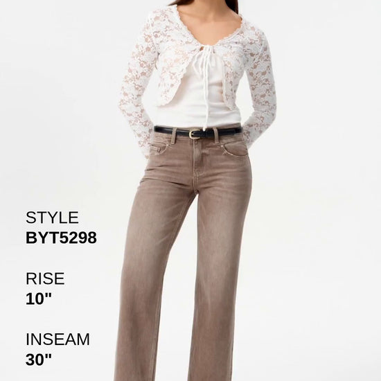 BRIAR MID RISE STRAIGHT Fashion Product Video