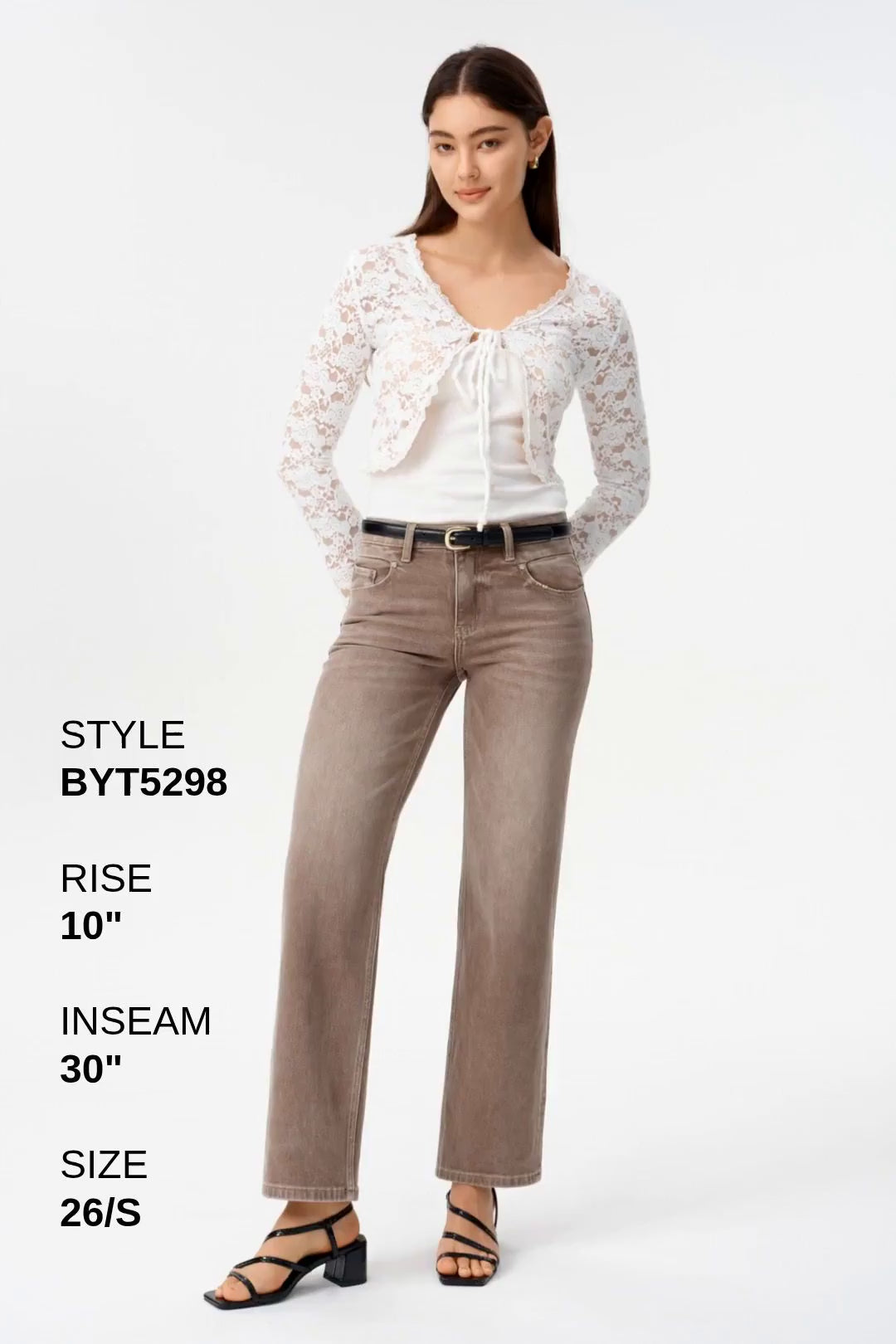 BRIAR MID RISE STRAIGHT Fashion Product Video