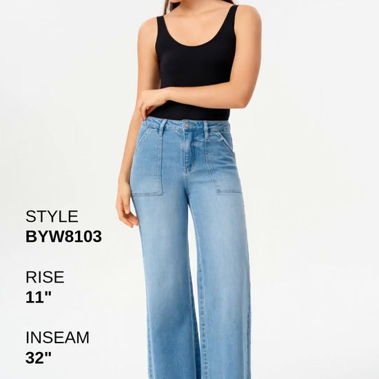 HIGH RISE WIDE LEG Fashion Product Video