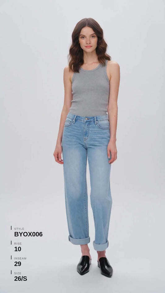 MID RISE ROLLED LEG BARREL Fashion Product Video CUT