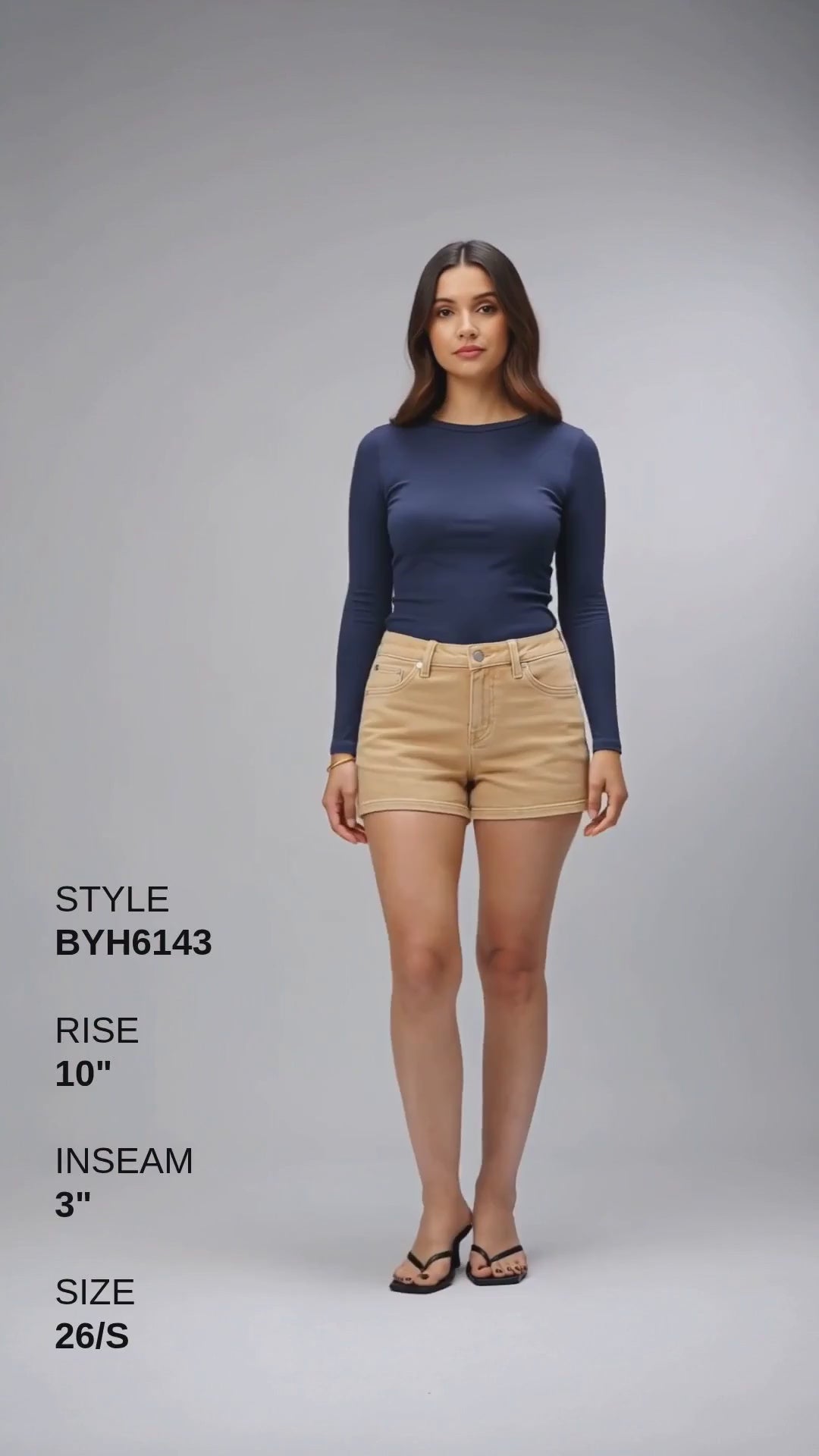 BRIAR MID RISE SHORTS Fashion Product Video CUT