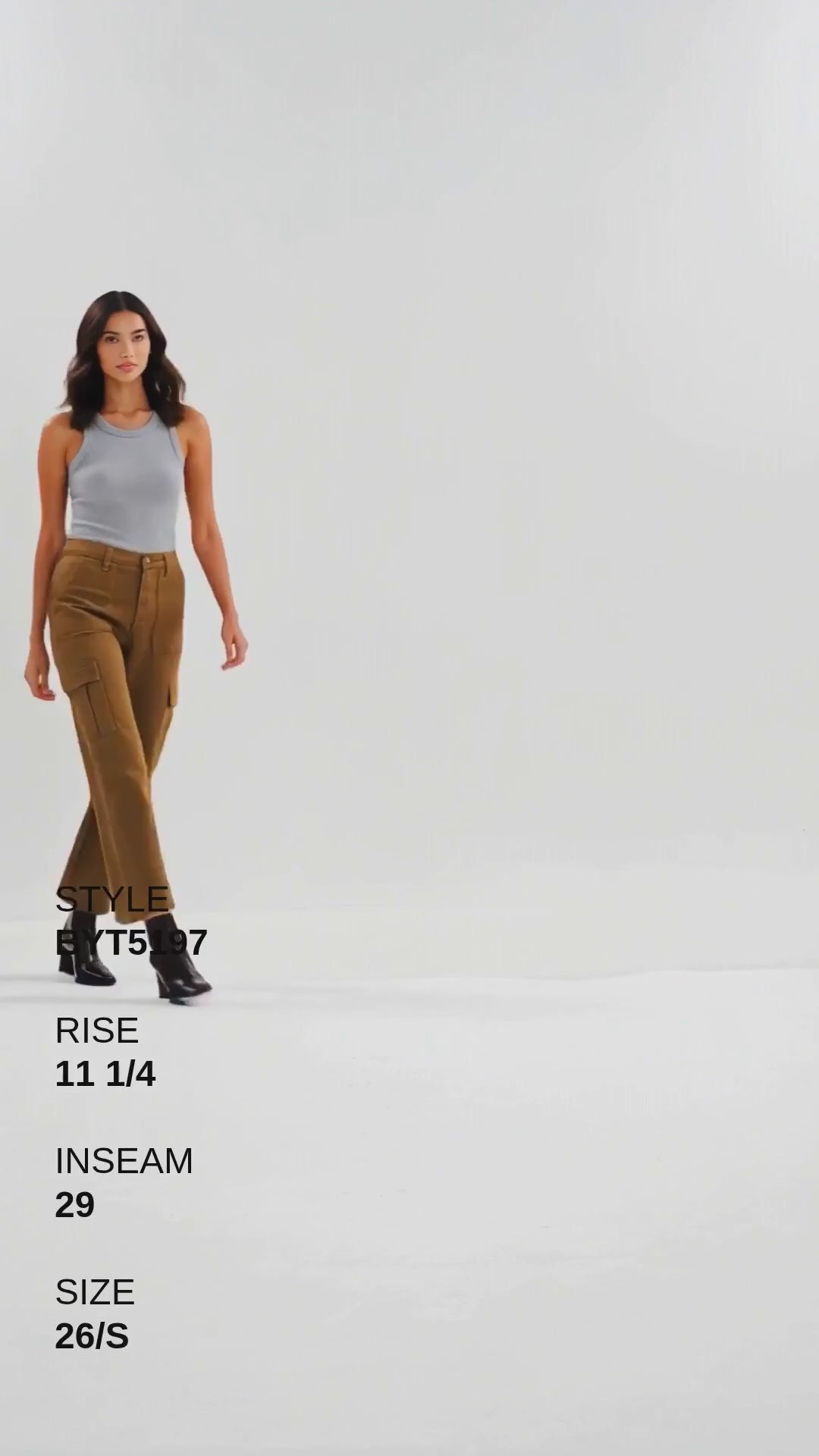 ANGEL HIGH RISE STRAIGHT Fashion Product Video CUT