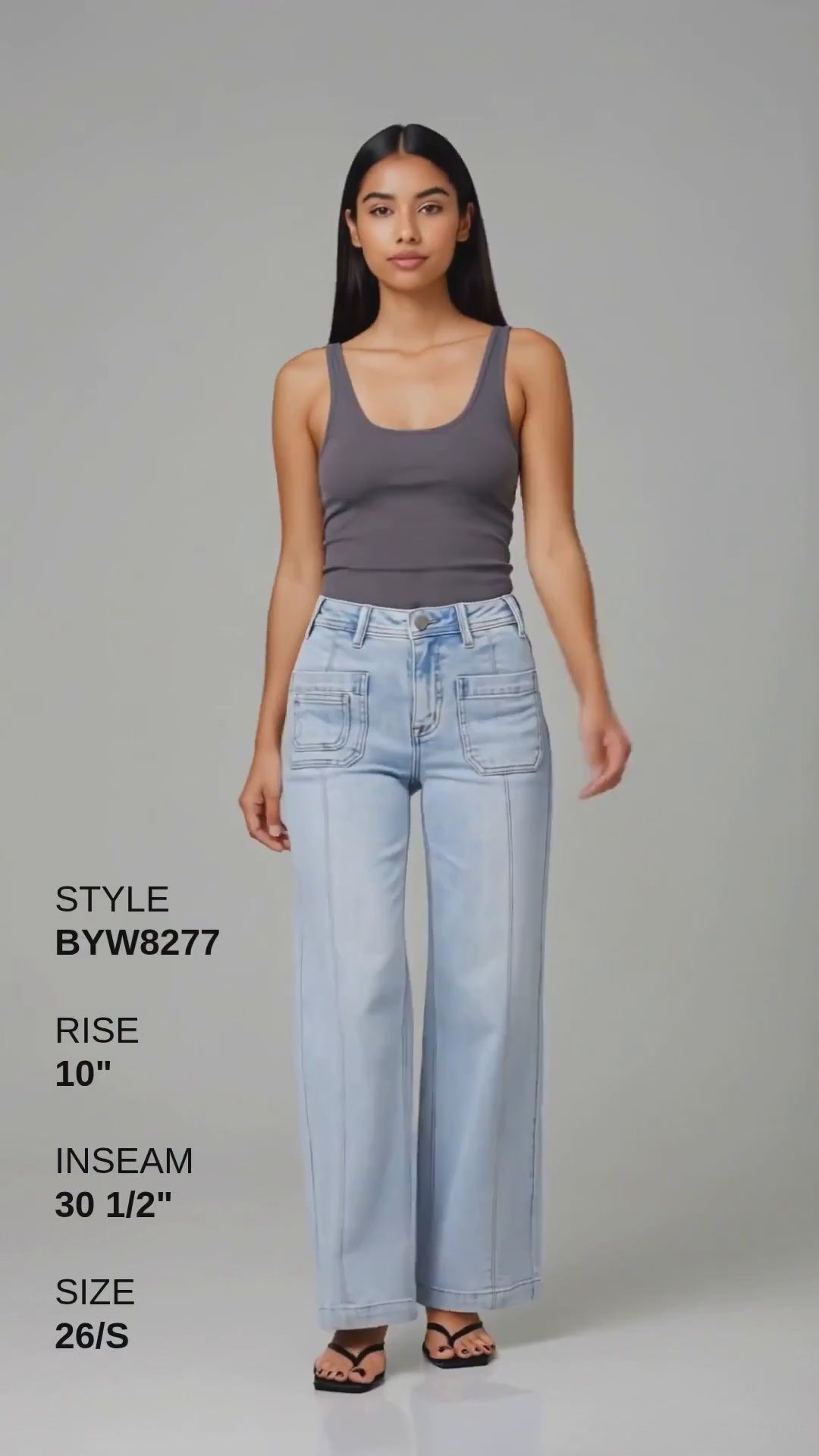 BRIAR MID RISE WIDE LEG Fashion Product Video CUT