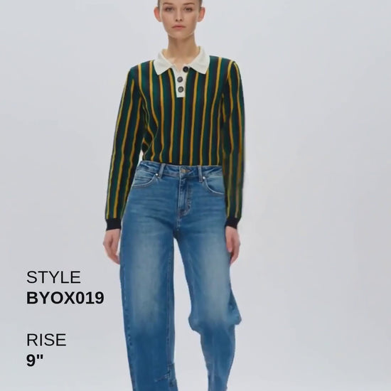 MID RISE BARREL LEG Fashion Product Video CUT