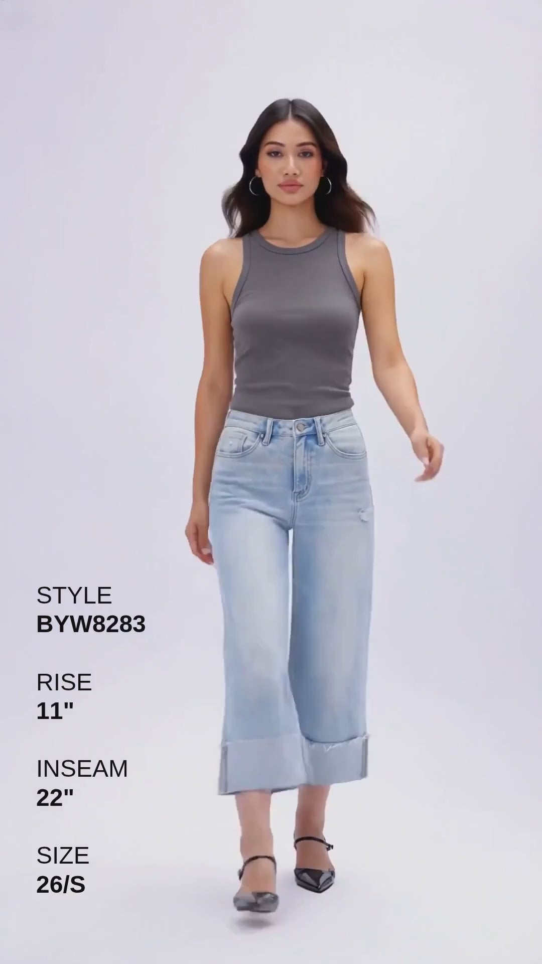 HIGH RISE WIDE LEG Fashion Product Video CUT