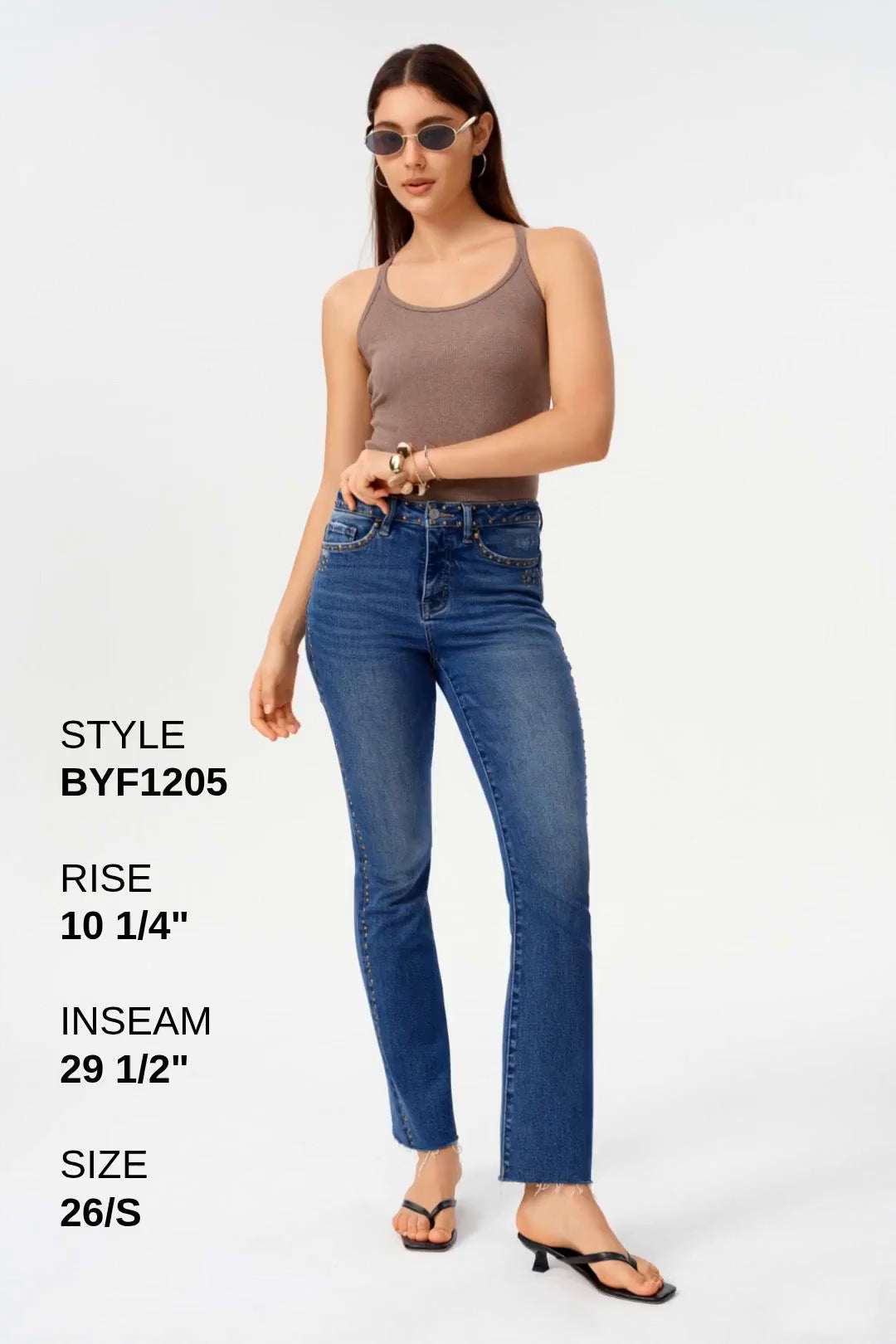 HIGH RISE BOOTCUT Fashion Product Video