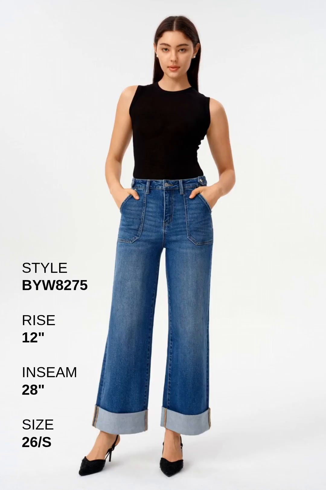 BRIAR HIGH RISE WIDE LEG Fashion Product Video