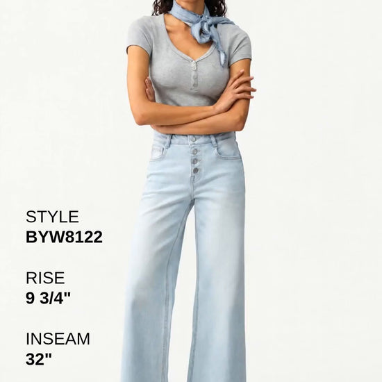 MID RISE WIDE LEG Fashion Product Video