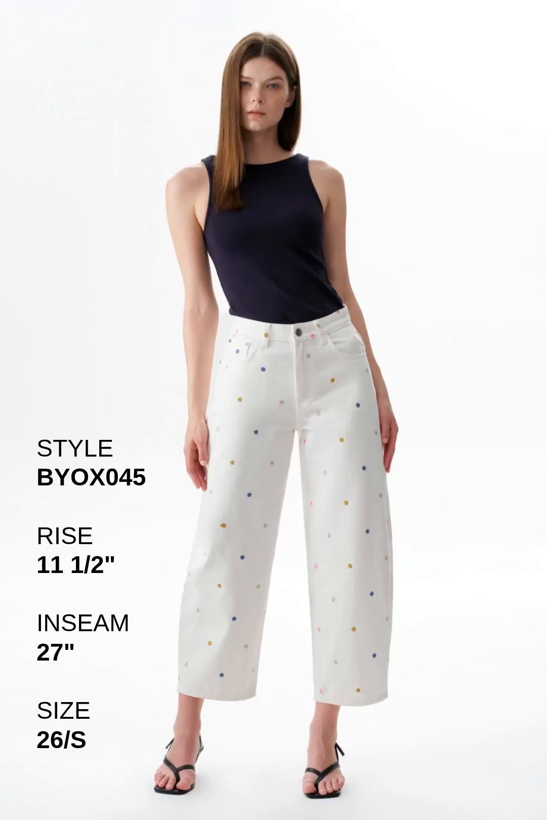 BERLIN HIGH RISE BARREL BYOX045 Fashion Product Video