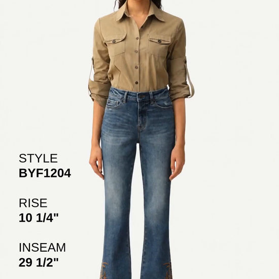 HIGH RISE BOOTCUT Fashion Product Video