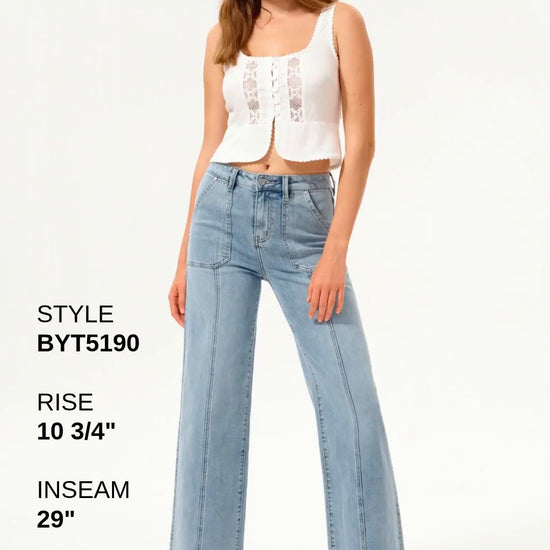 HIGH RISE STRAIGHT Fashion Product Video
