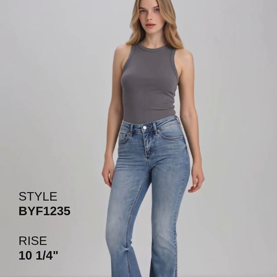 BARCELONA HIGH RISE FLARE Fashion Product Video CUT