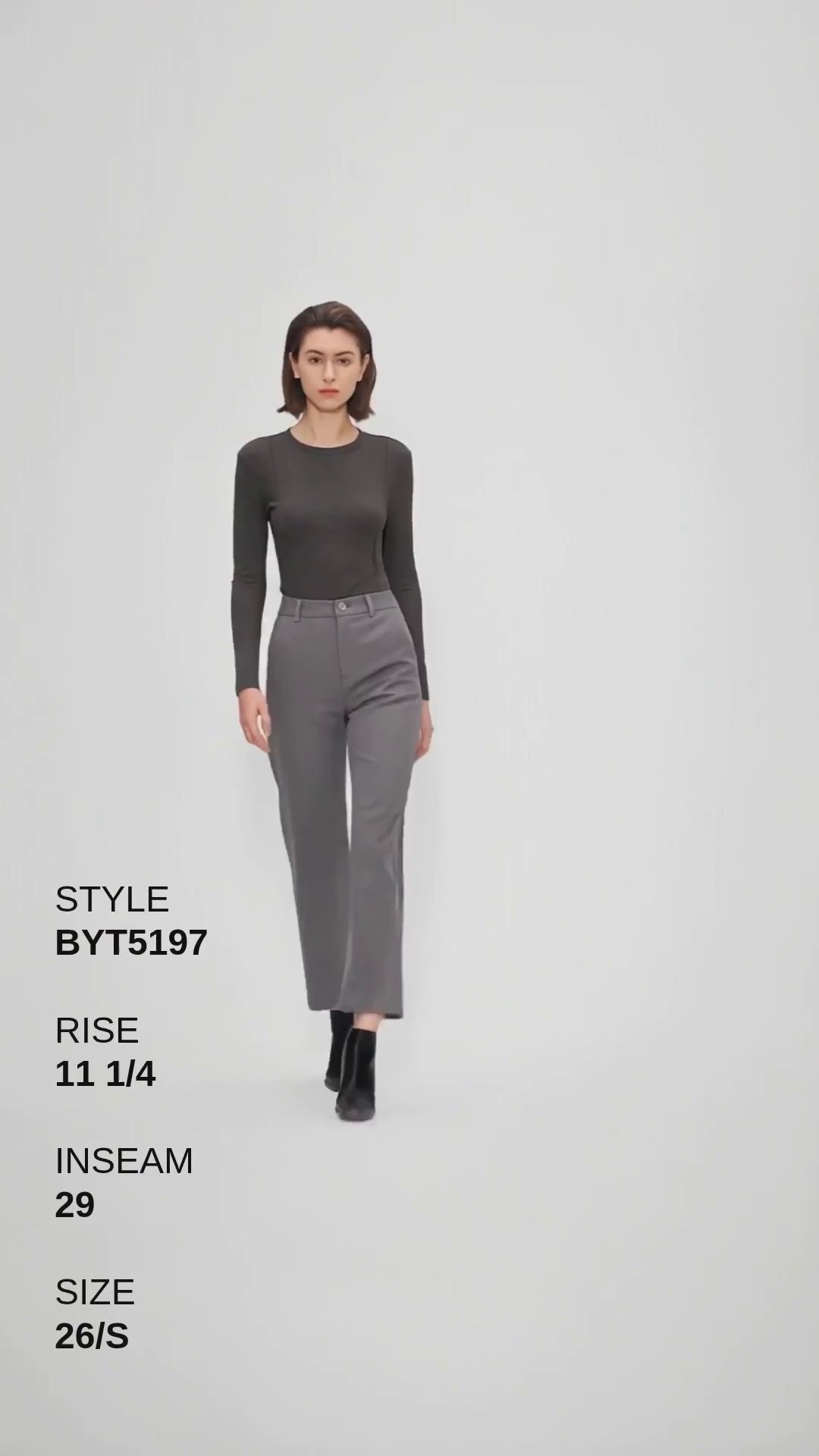 ANGEL HIGH RISE STRAIGHT Fashion Product Video CUT