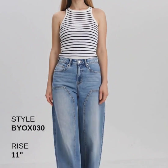 VALENTINE HIGH RISE BARREL Fashion Product Video CUT