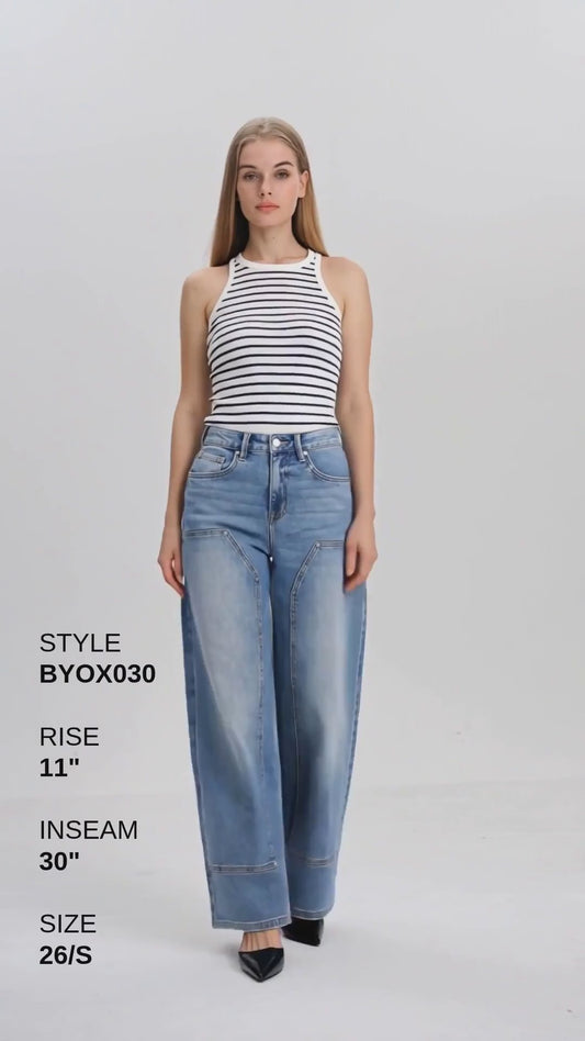 VALENTINE HIGH RISE BARREL Fashion Product Video CUT