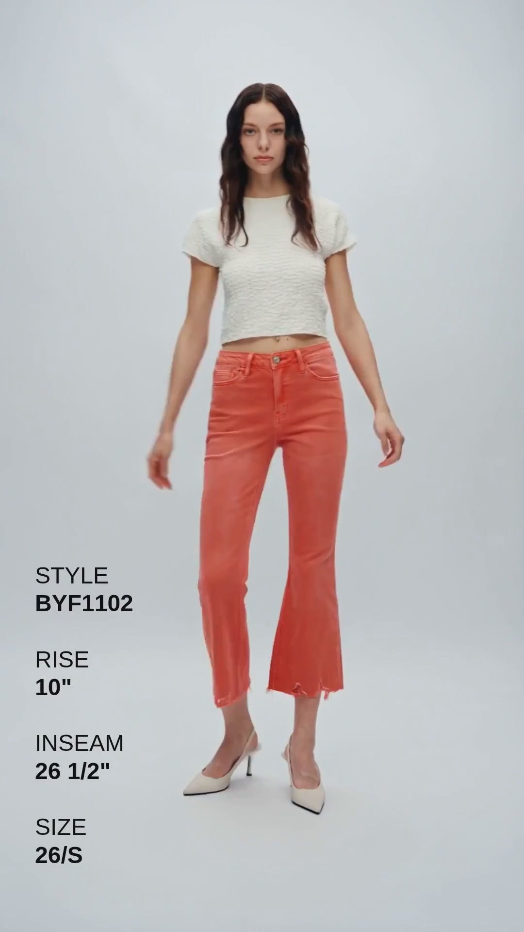 ALICE MID RISE FLARE Fashion Product Video CUT