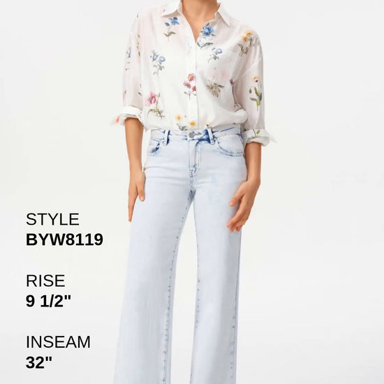 ZEPHYRINE MID RISE WIDE LEG Fashion Product Video