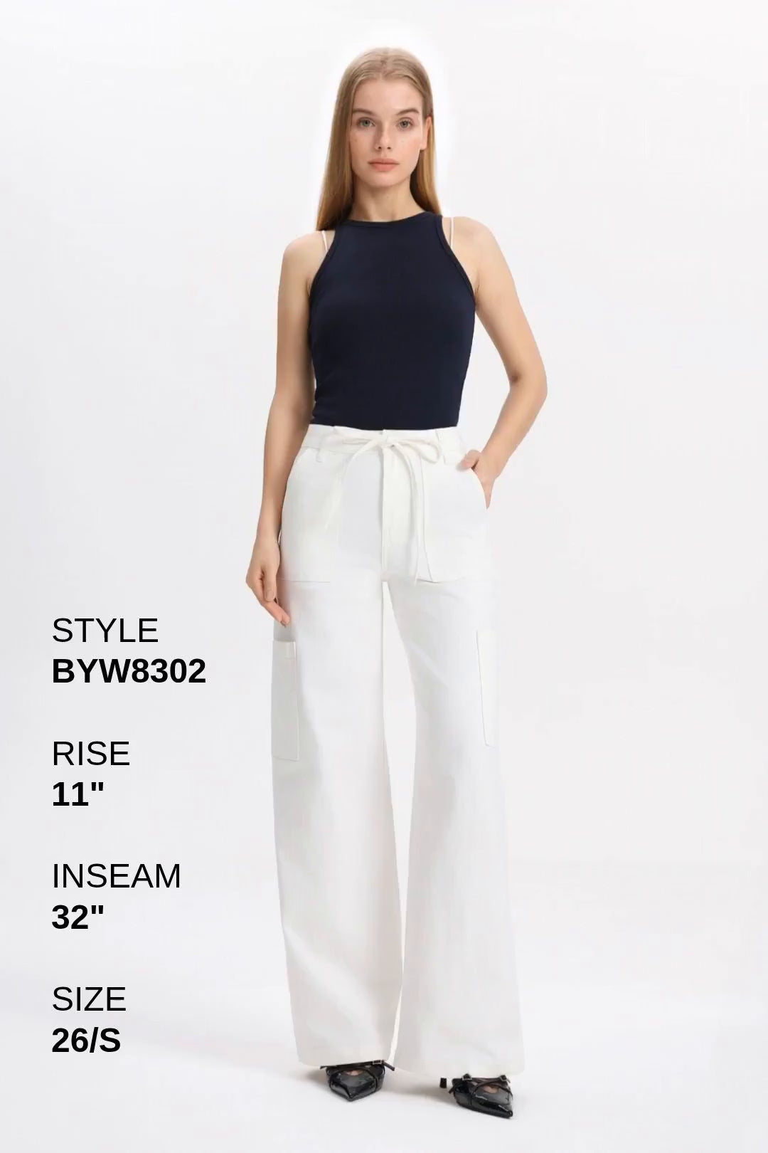 TAMSIN HIGH RISE WIDE LEG Fashion Product Video