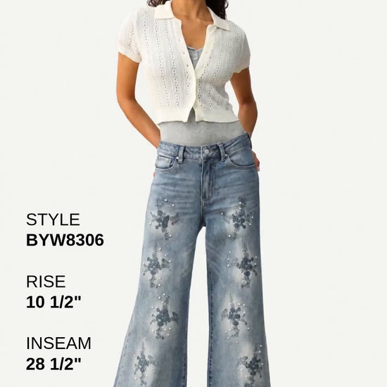 HIGH RISE WIDE LEG Fashion Product Video