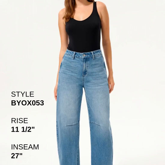 BERLIN HIGH RISE BARREL BYOX053 (BYGG2027) PALLIDUS Fashion Product Video