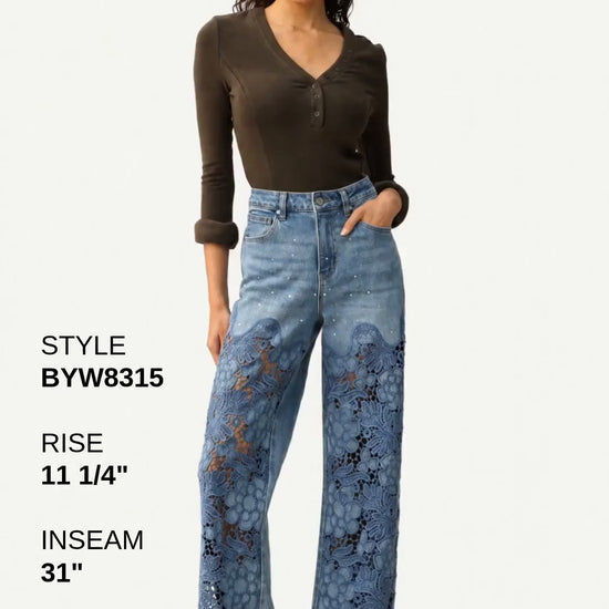 HIGH RISE WIDE LEG Fashion Product Video