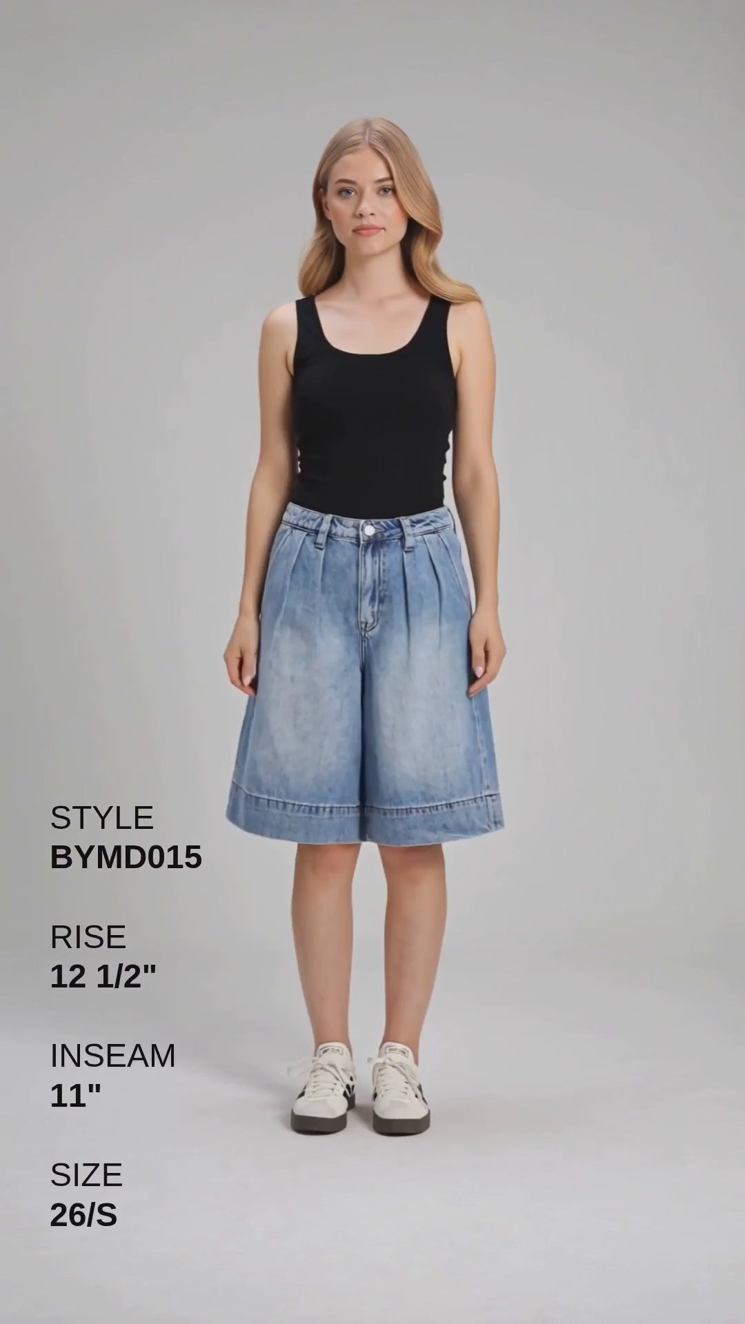BRIAR HIGH RISE BERMUDA Fashion Product Video CUT