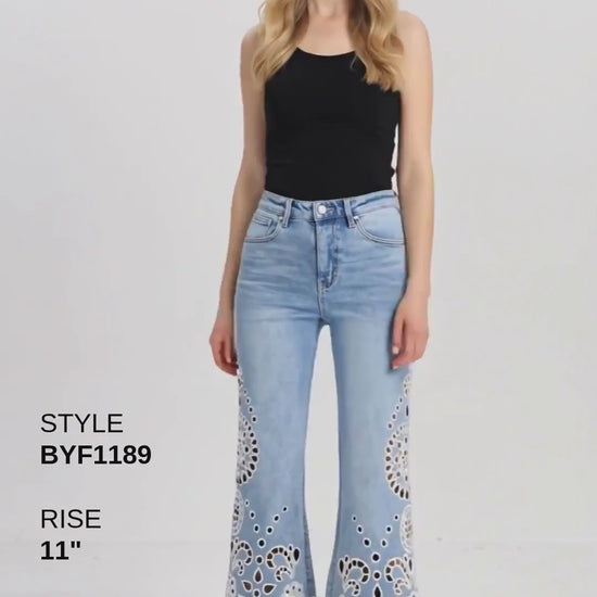 BARCELONA HIGH RISE FLARE Fashion Product Video CUT