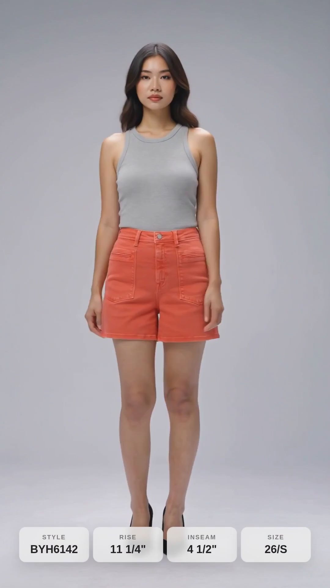 ELOWEN HIGH RISE SHORTS Fashion Product Video CUT
