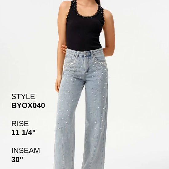 BERLIN HIGH RISE BARREL BYOX040 Fashion Product Video