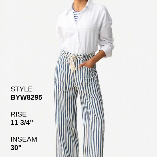 TAMSIN HIGH RISE WIDE LEG 30'' Fashion Product Video