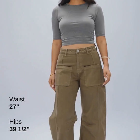 BERLIN HIGH RISE BARREL BYOX041 (BYCK2514) KINETIC Fashion Product Video CUT