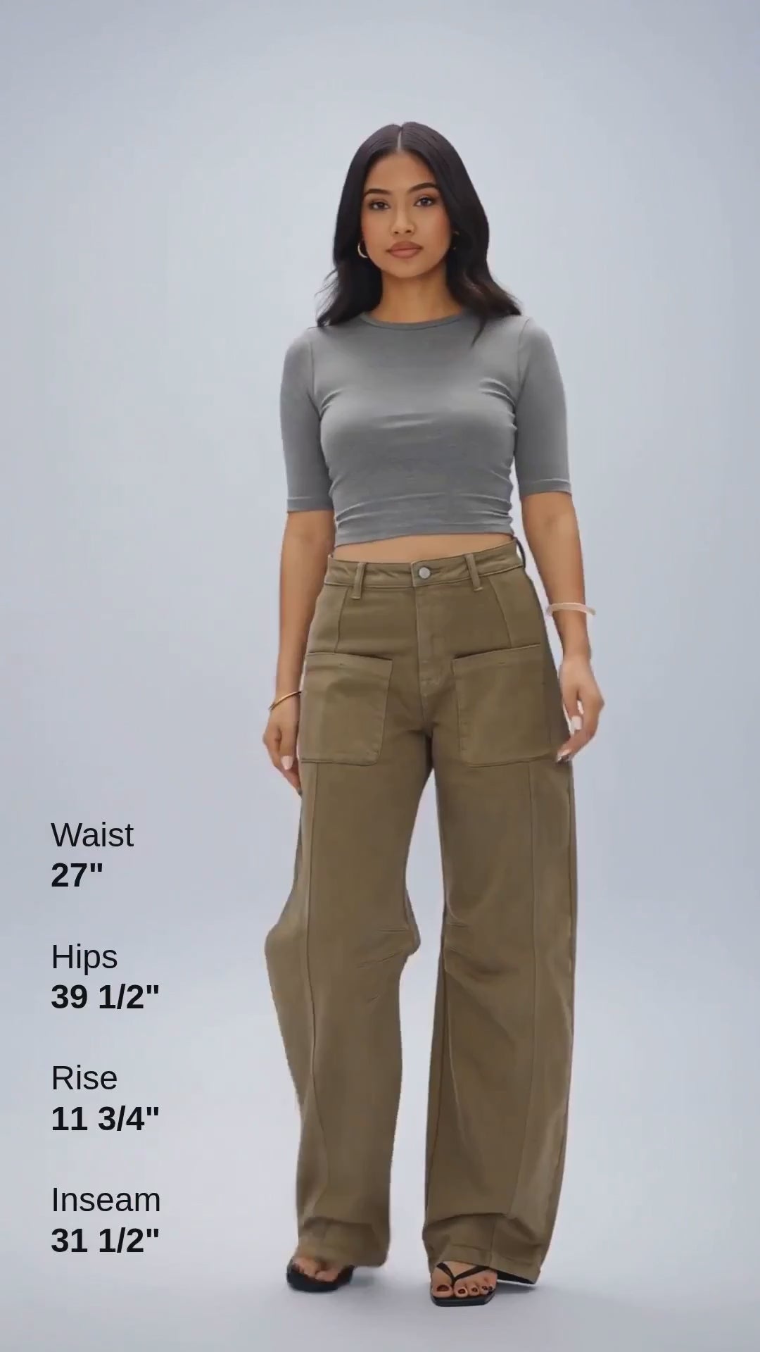 BERLIN HIGH RISE BARREL BYOX041 (BYCK2514) KINETIC Fashion Product Video CUT