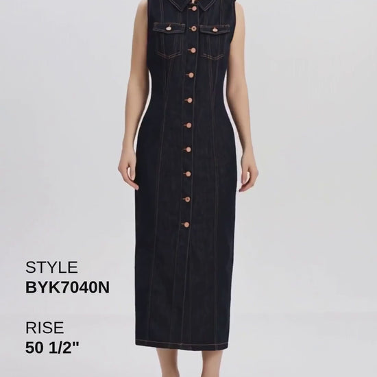 JULIA CARDIGAN DENIM DRESS Fashion Product Video CUT