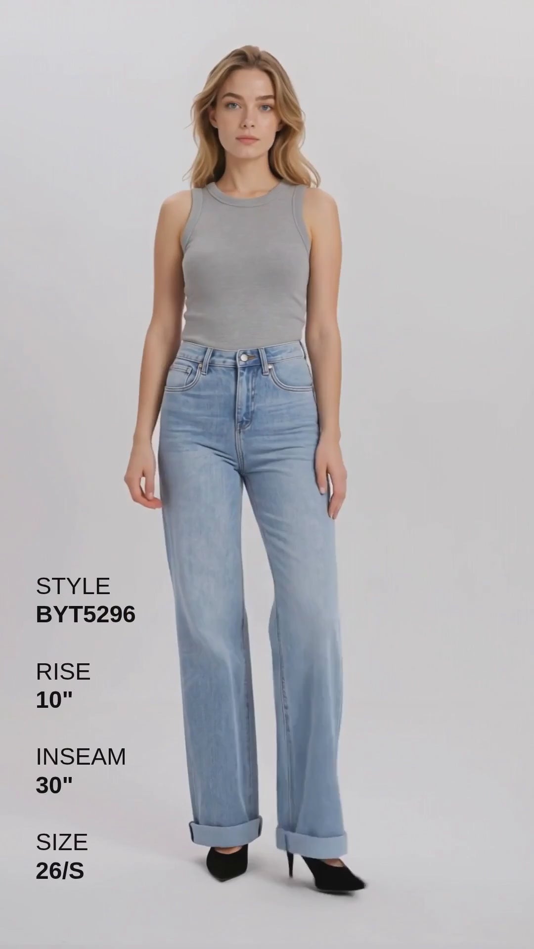 ELOWEN MID RISE STRAIGHT Fashion Product Video CUT