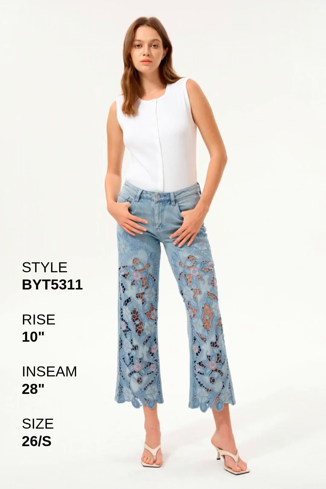 MID RISE STRAIGHT Fashion Product Video