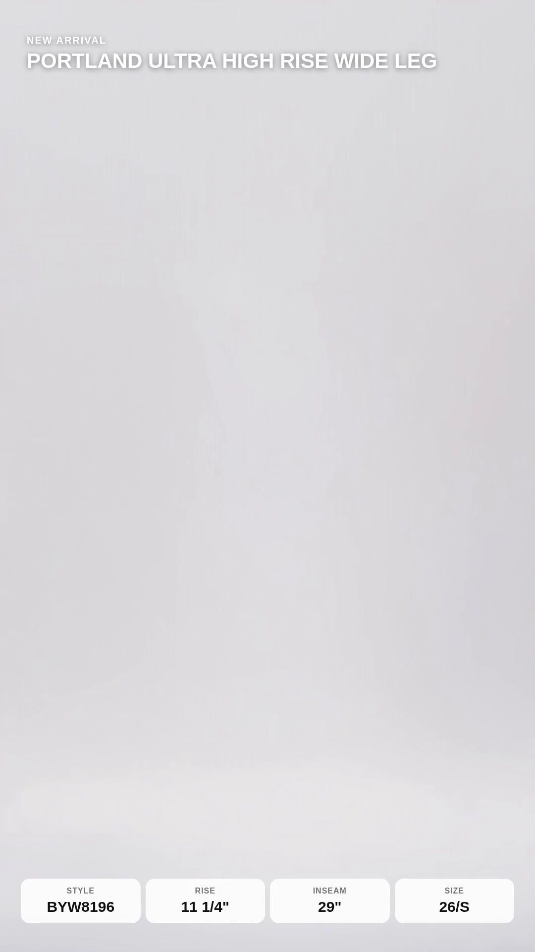 PORTLAND ULTRA HIGH RISE WIDE LEG Fashion Product Video