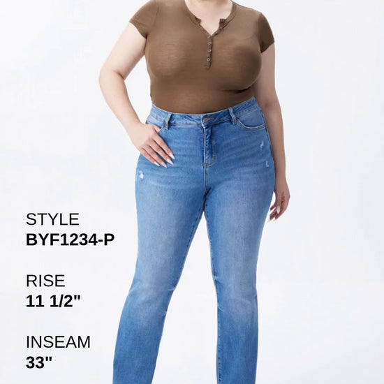 PLUS CAPE TOWN LOW RISE BOOTCUT Fashion Product Video