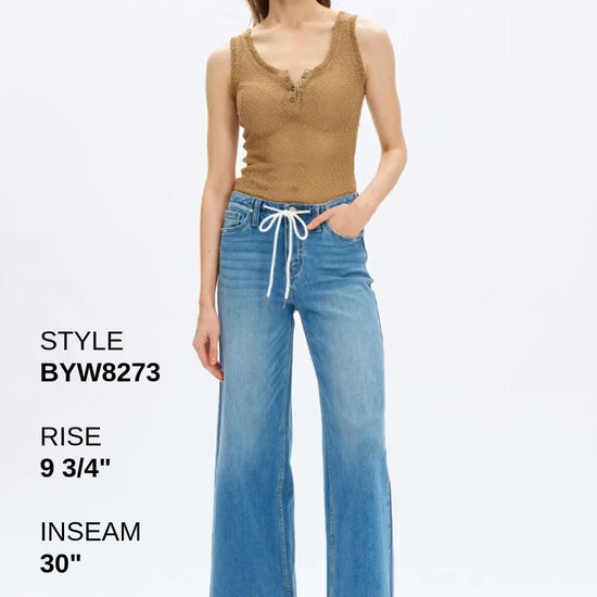 ZEPHYRINE MID RISE WIDE LEG Fashion Product Video