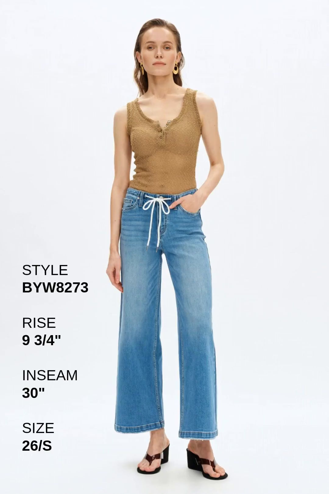 ZEPHYRINE MID RISE WIDE LEG Fashion Product Video