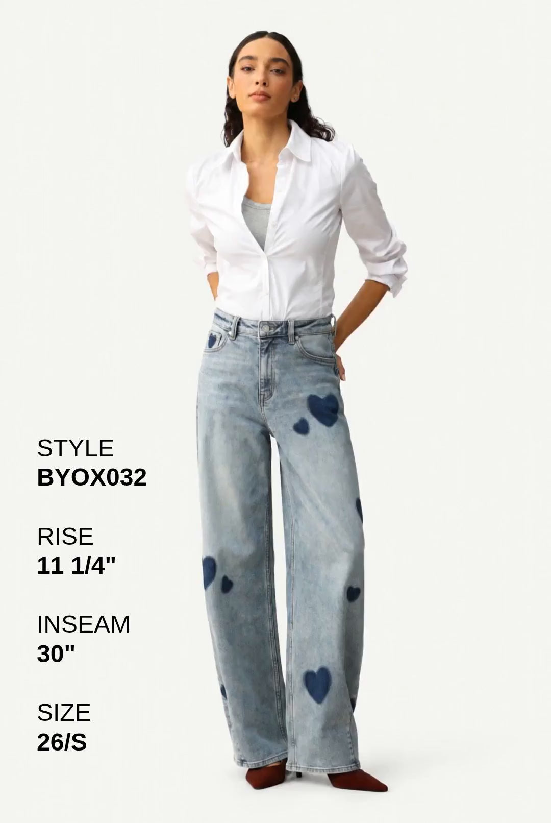 ROSALIND HIGH RISE BARREL Fashion Product Video