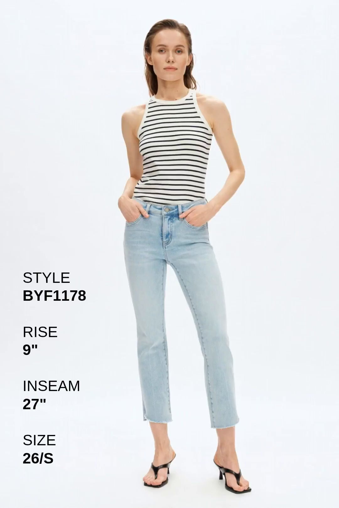 MID RISE BOOTCUT Fashion Product Video