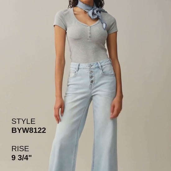 MID RISE WIDE LEG Fashion Product Video CUT