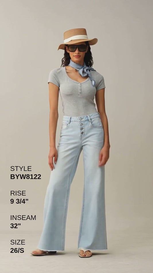 MID RISE WIDE LEG Fashion Product Video CUT