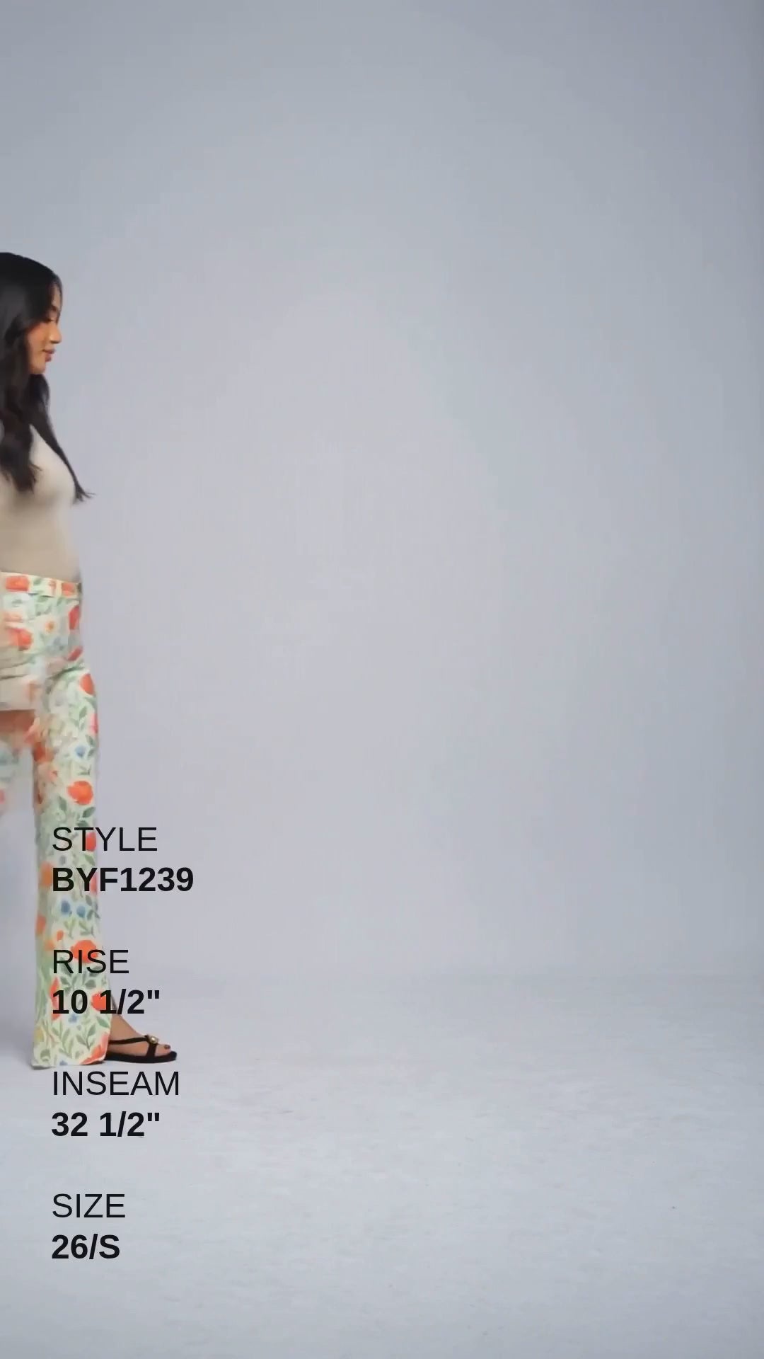 BARCELONA FLORA FLARE Fashion Product Video CUT
