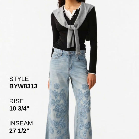 HIGH RISE WIDE LEG Fashion Product Video