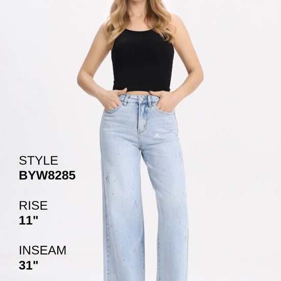 HIGH RISE WIDE LEG Fashion Product Video