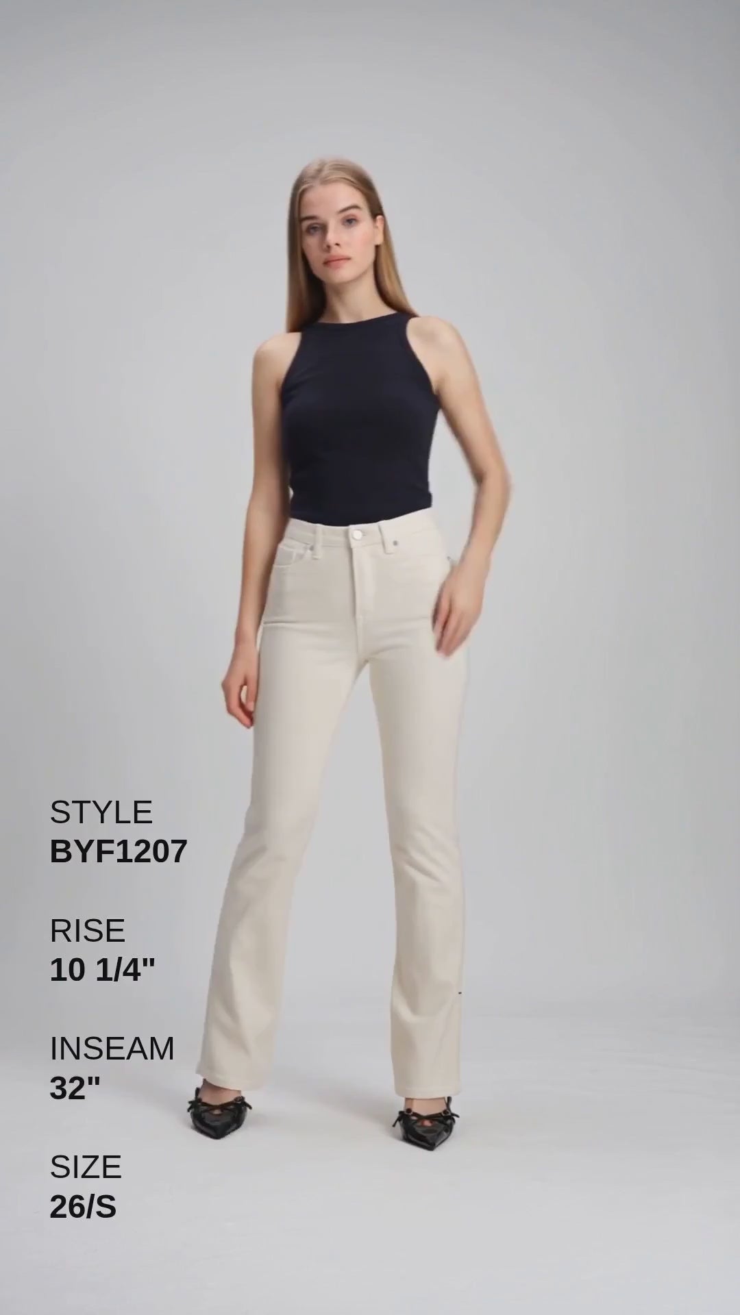 ELOWEN MID RISE BOOTCUT Fashion Product Video CUT